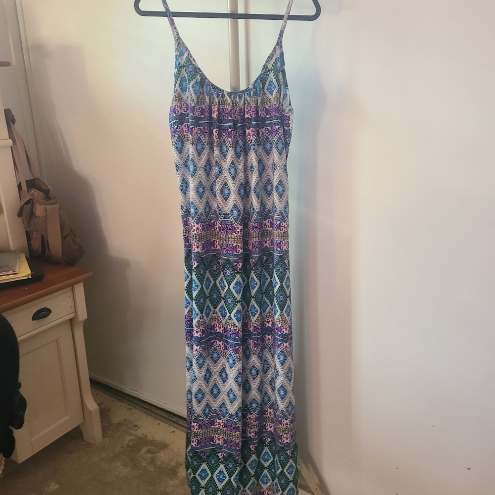 Colorful maxi dress